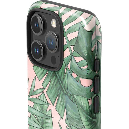 Spring Palm Leaves iPhone 16 Pro Max Impact Case