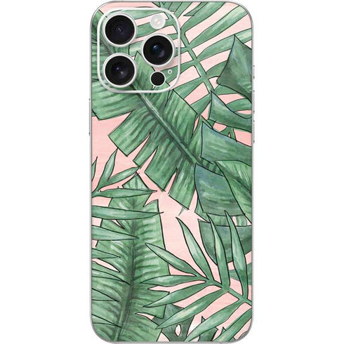 Spring Palm Leaves iPhone 16 Pro Max Skin