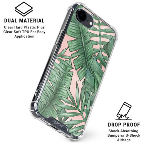 Spring Palm Leaves iPhone 16e Clear Case