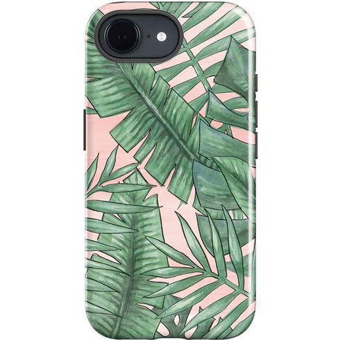 Spring Palm Leaves iPhone 16e Impact Case