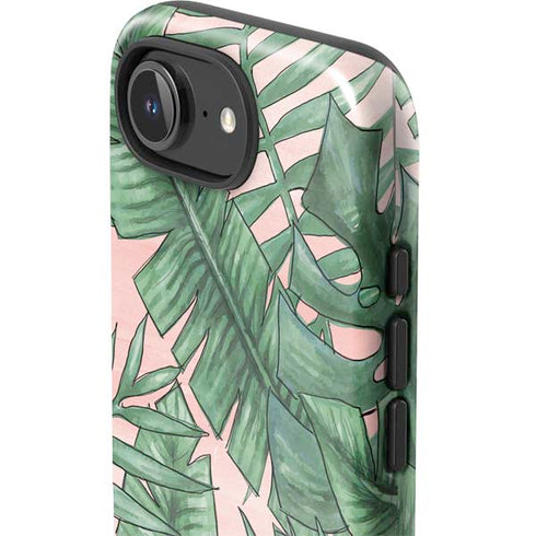 Spring Palm Leaves iPhone 16e Impact Case