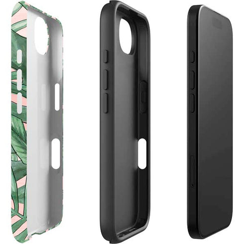 Spring Palm Leaves iPhone 16e Impact Case