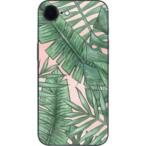 Spring Palm Leaves iPhone 16e Skin