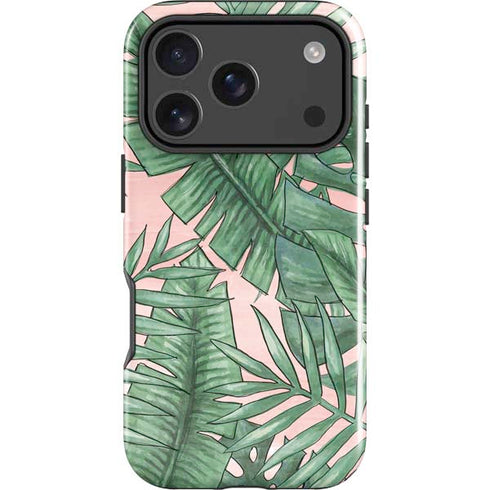 Spring Palm Leaves iPhone 18 Pro Impact Case