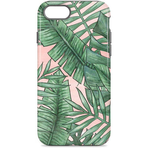 Spring Palm Leaves iPhone Cases