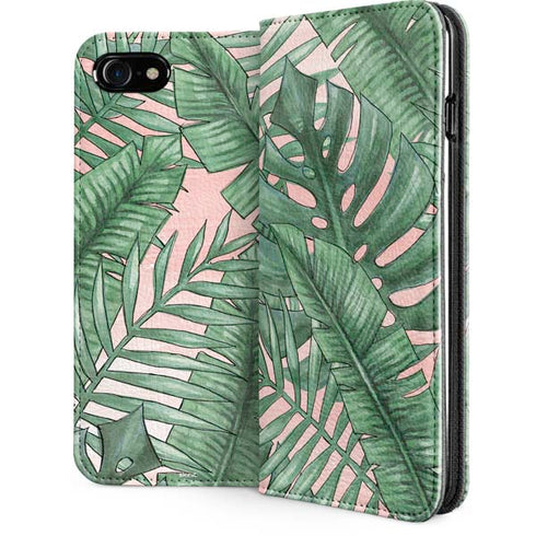 Spring Palm Leaves iPhone Cases