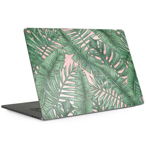 Spring Palm Leaves MacBook Skins