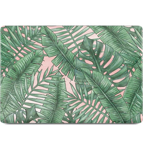 Spring Palm Leaves MacBook Skins