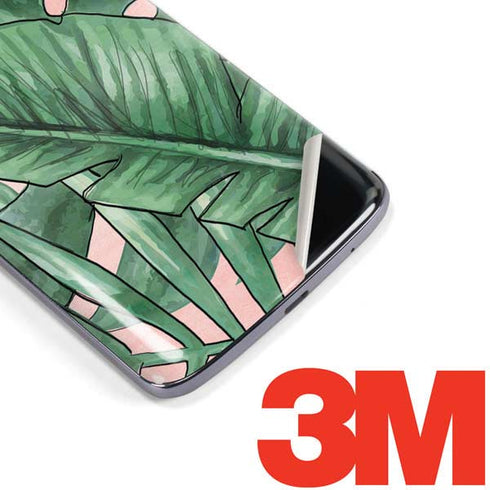 Spring Palm Leaves Moto E5 Plus Skin