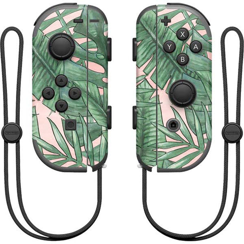 Spring Palm Leaves Nintendo Skins