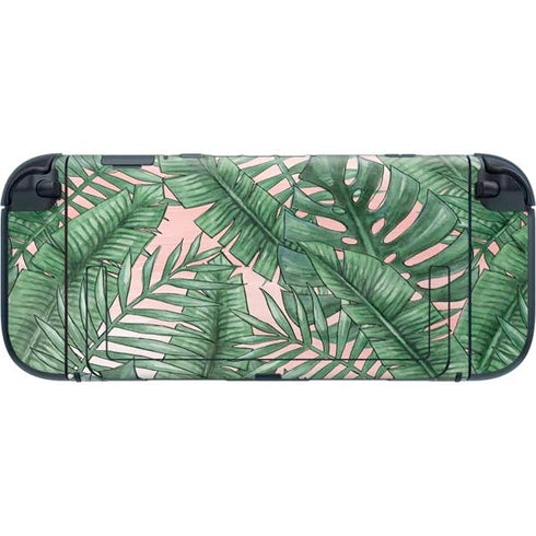 Spring Palm Leaves Nintendo Switch 2 (2025) with Joy-Con Skin
