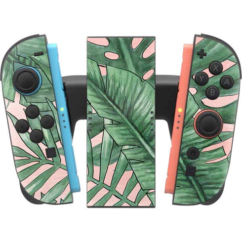 Spring Palm Leaves Nintendo Switch 2 (2025) Joy-Con Controller Skin