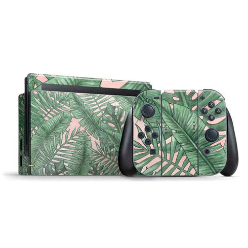 Spring Palm Leaves Nintendo Skins