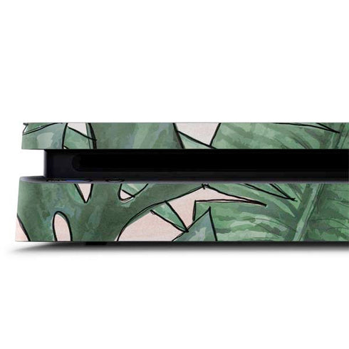 Spring Palm Leaves PS4 Slim Skin