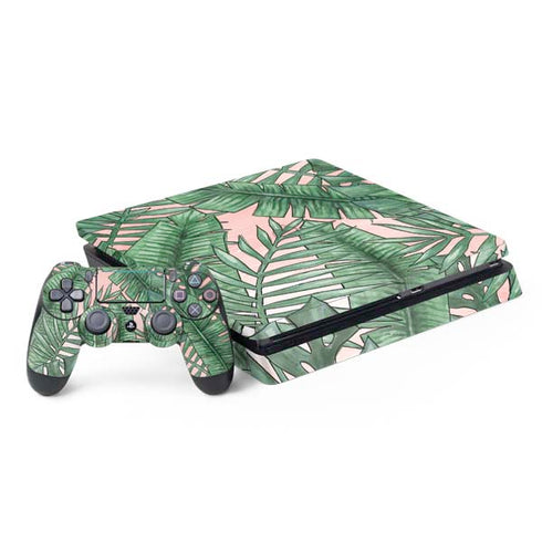 Spring Palm Leaves PlayStation PS4 Skins