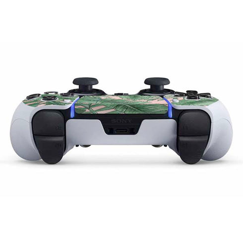 Spring Palm Leaves PS5 DualSense Edge Pro Controller Skin