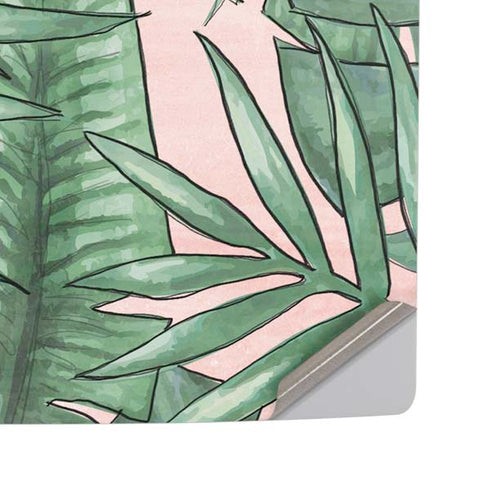 Spring Palm Leaves PS5 Pro Disk Console Skin