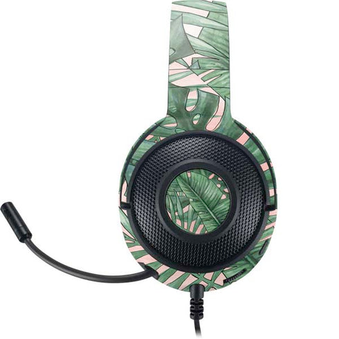 Spring Palm Leaves Razer Kraken X Skin