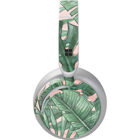 Spring Palm Leaves Surface Headphones Skin