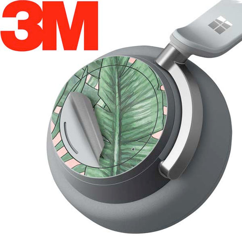 Spring Palm Leaves Surface Headphones Skin