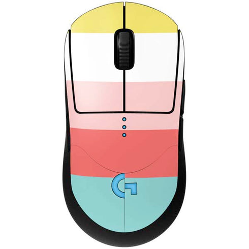 Spring Stripes G Pro Wireless Gaming Mouse Skin