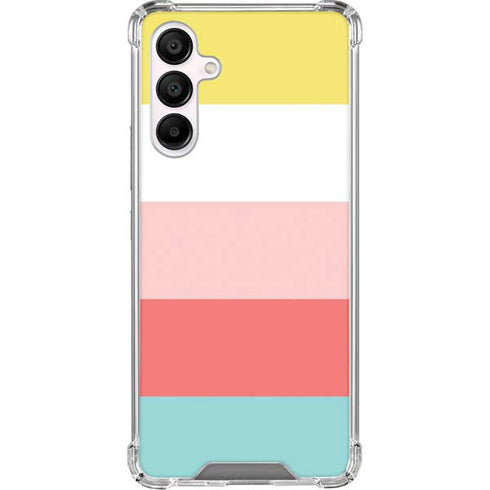 Spring Stripes Galaxy A16 5G Clear Case