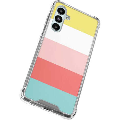 Spring Stripes Galaxy A16 5G Clear Case