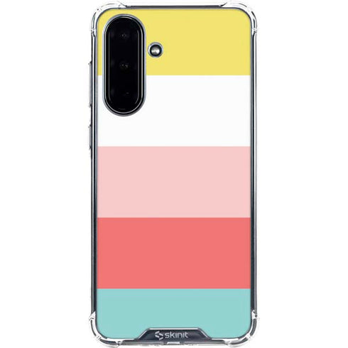 Spring Stripes Galaxy A36 5G Clear Case