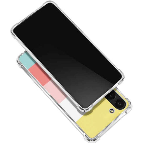 Spring Stripes Galaxy S24 FE Clear Case