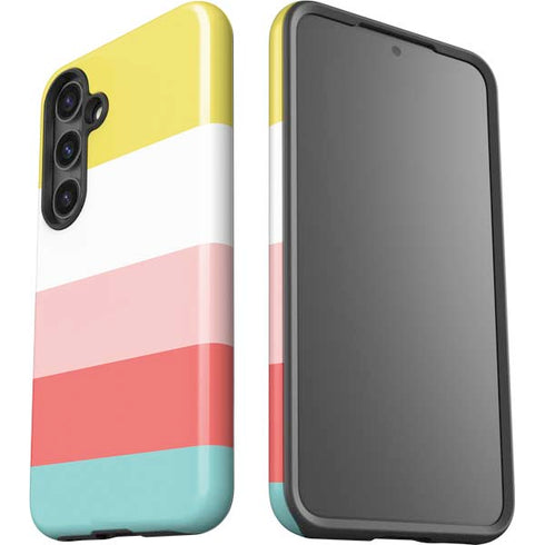 Spring Stripes Galaxy S25 Impact Case