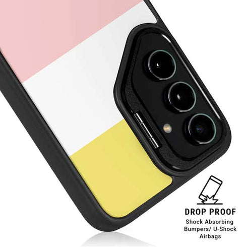 Spring Stripes Galaxy S25 Kickstand Case
