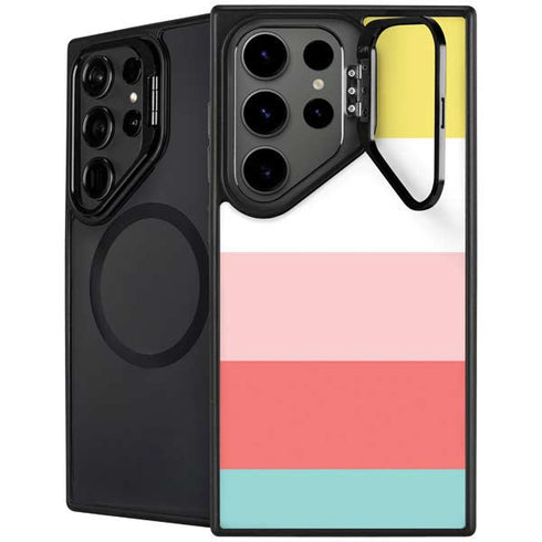 Spring Stripes Galaxy S25 Ultra Kickstand Case
