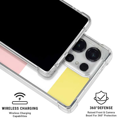 Spring Stripes Galaxy S25 Ultra Clear Case