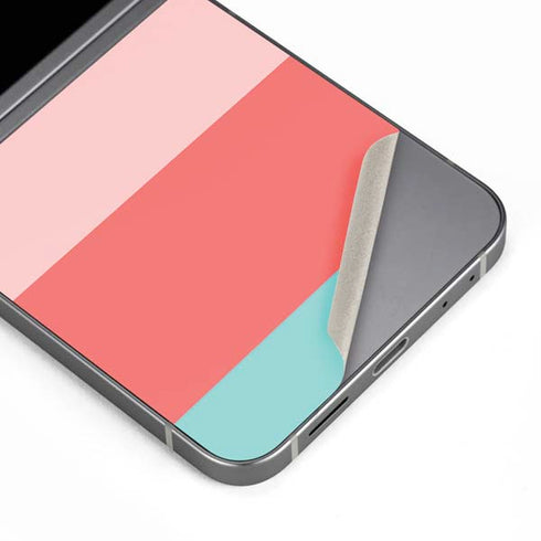 Spring Stripes Galaxy Z Flip6 Skin