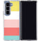 Spring Stripes Galaxy Z Fold5 5G Clear Case