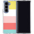 Spring Stripes Galaxy Z Fold5 5G Clear Case