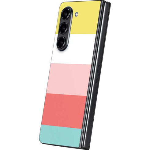 Spring Stripes Galaxy Z Fold5 5G Skin