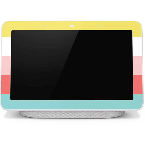 Spring Stripes Google Home Hub Skin