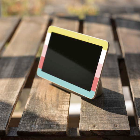 Spring Stripes Google Home Hub Skin