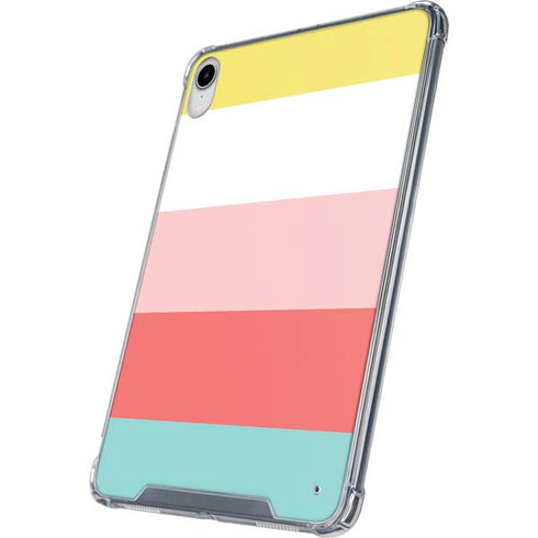 Spring Stripes iPad 11th Gen (2025) Clear Case