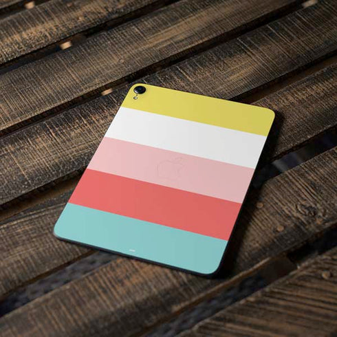 Spring Stripes Apple iPad Pro Skin