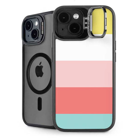 Spring Stripes iPhone 15 Plus Kickstand Case