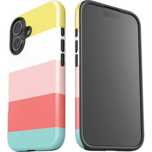 Spring Stripes iPhone 16 Impact Case