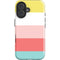 Spring Stripes iPhone 16 Plus Impact Case