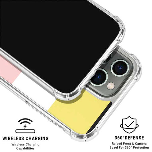 Spring Stripes iPhone 16 Pro Max Clear Case