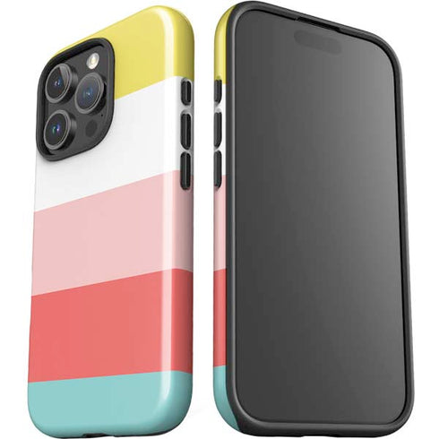Spring Stripes iPhone 16 Pro Max Impact Case