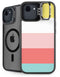 Spring Stripes iPhone 16e Kickstand Case