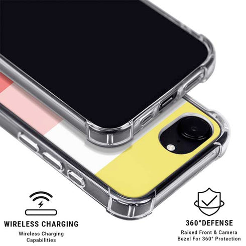 Spring Stripes iPhone 16e MagSafe Case