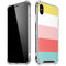 Spring Stripes iPhone X/XS Clear Case