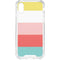 Spring Stripes iPhone XS Clear Case